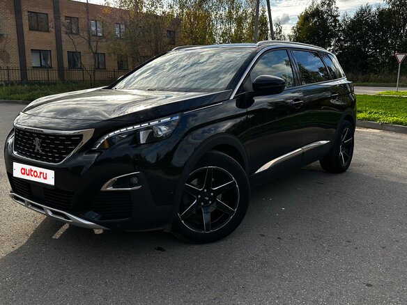 2018 Peugeot 5008 II, чёрный, 1950000 рублей - вид 2