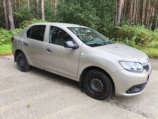 2015 Renault Logan II, бежевый, 450000 рублей, вид 2