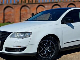2009 Volkswagen Passat B6, белый, 850000 рублей, вид 2