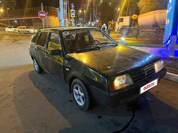 2003 Lada (ВАЗ) 21093i, зелёный, 33000 рублей - вид 4