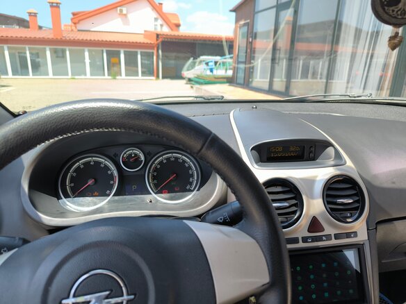 2007 Opel Corsa D, синий, 330000 рублей - вид 5