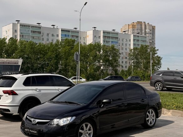 2007 Honda Civic VIII, чёрный - вид 10