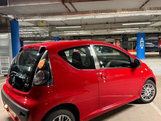 2010 Citroen C1 I Рестайлинг, красный, 375000 рублей, вид 5