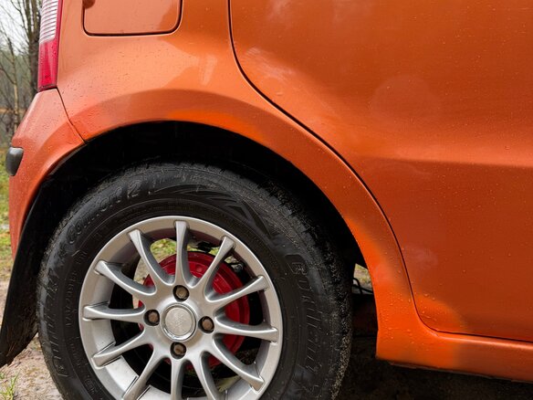 2008 Fiat Panda II, оранжевый, 550000 рублей - вид 12