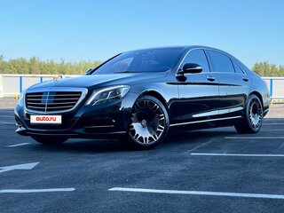 2014 Mercedes-Benz S-Класс 350 CDI BlueTEC Long 7G-TRONIC VI (W222, C217), коричневый, 3670000 рублей, вид 1