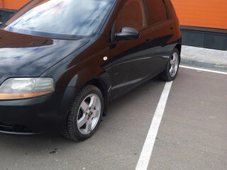 2006 Chevrolet Aveo I, чёрный, 250000 рублей, вид 4