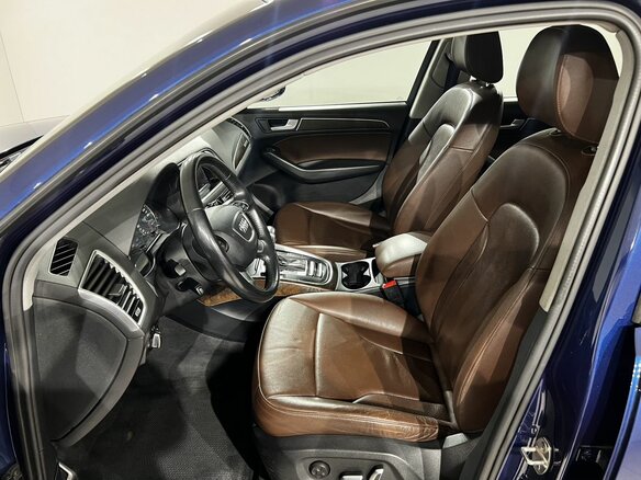 2016 Audi Q5 I (8R) Рестайлинг, синий - вид 14