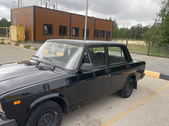 2011 Lada (ВАЗ) 2107, синий, 155000 рублей - вид 6