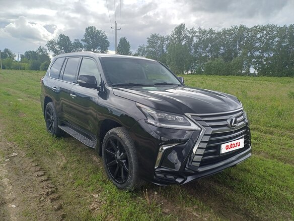 2016 Lexus LX 450d III Рестайлинг 2, чёрный, 5999000 рублей - вид 2
