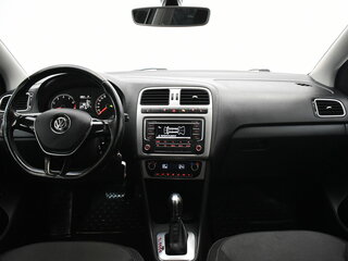 2017 Volkswagen Polo V Рестайлинг, чёрный, 1220000 рублей, вид 5