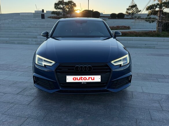 2017 Audi A4 V (B9), синий, 2849000 рублей - вид 3