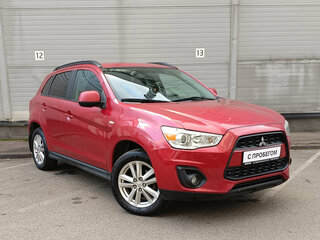 2012 Mitsubishi ASX I Рестайлинг, красный, 1029000 рублей, вид 3