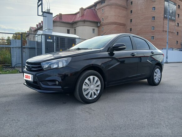 2021 Lada (ВАЗ) Vesta I, чёрный, 990000 рублей