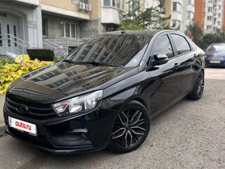 2020 Lada (ВАЗ) Vesta I, чёрный, 950000 рублей, вид 1