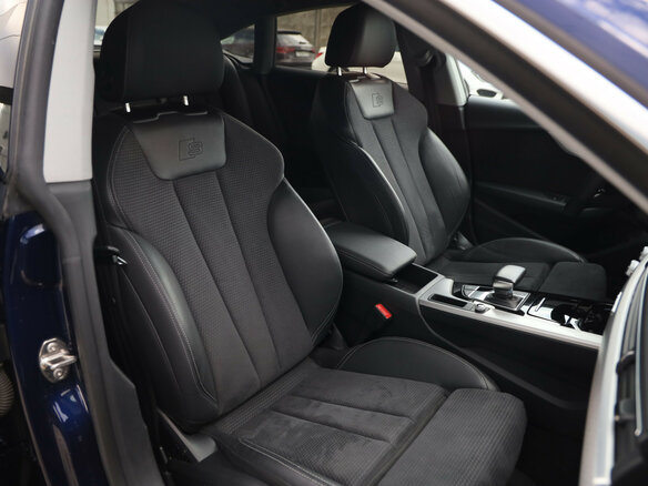 2021 Audi A5 Sportback 45 TFSI II (F5) Рестайлинг, синий, 3925000 рублей - вид 25