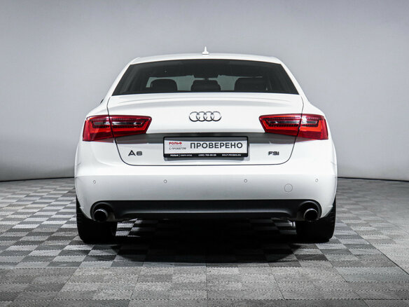 2011 Audi A6 IV (C7), белый - вид 5