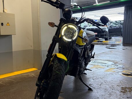 2015 Ducati Scrambler 800, жёлтый, 550000 рублей, вид 1
