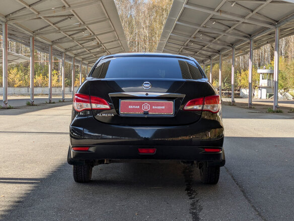 2014 Nissan Almera III (G15), чёрный, 550000 рублей - вид 5