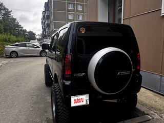 2014 Suzuki Jimny Kei car III Рестайлинг 2, чёрный, 1100000 рублей, вид 3