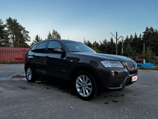2012 BMW X3 28i xDrive II (F25), коричневый, 1630000 рублей, вид 3