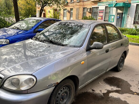 2008 Chevrolet Lanos I, серый - вид 2