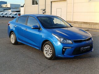 2017 Kia Rio IV, синий, 1090000 рублей, вид 3