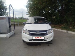 2012 Lada (ВАЗ) Granta I, белый, 240000 рублей, вид 1