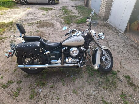 1998 Yamaha XVS400 Drag Star, зелёный, 350000 рублей, вид 1