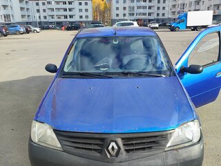 2008 Renault Logan I, синий, 135000 рублей, вид 1