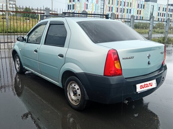 2007 Renault Logan I, зелёный, 270000 рублей - вид 2
