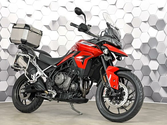 2020 Triumph Tiger 900, красный
