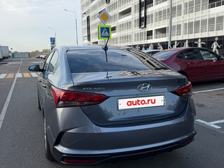 2021 Hyundai Solaris II Рестайлинг, серый, 1295000 рублей, вид 4