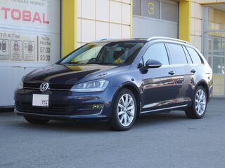 2014 Volkswagen Golf VII, синий, 1095000 рублей, вид 2