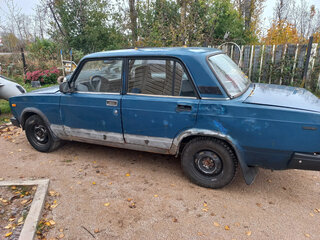 2003 Lada (ВАЗ) 2107, синий, 60000 рублей, вид 3