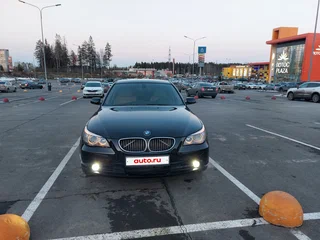 2006 BMW 5 серии 530i V (E60/E61), чёрный, 1300000 рублей, вид 2