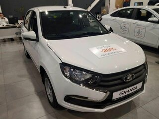 2026 Lada (ВАЗ) Granta I Рестайлинг, белый, 1057320 рублей, вид 3