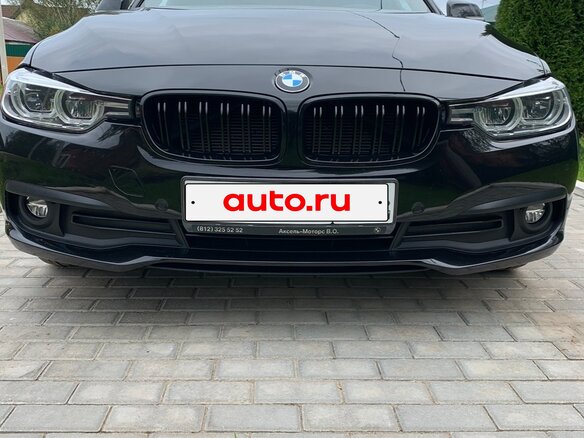 2015 BMW 3 серии 320d VI (F3x) Рестайлинг, чёрный, 2100000 рублей