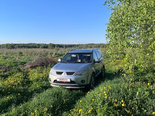 2007 Mitsubishi Outlander II, серебристый, 700000 рублей, вид 2