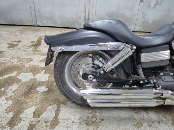 2013 Harley-Davidson Fat Bob, чёрный - вид 9
