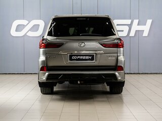2018 Lexus LX 570 III Рестайлинг 2, серый, 9999999 рублей, вид 4