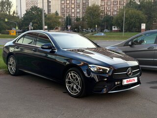 2020 Mercedes-Benz E-Класс 220 d V (W213, S213, C238) Рестайлинг, синий, 3700000 рублей, вид 3
