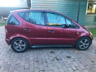 2000 Mercedes-Benz A-Класс 160 I (W168), пурпурный, 210000 рублей, вид 1