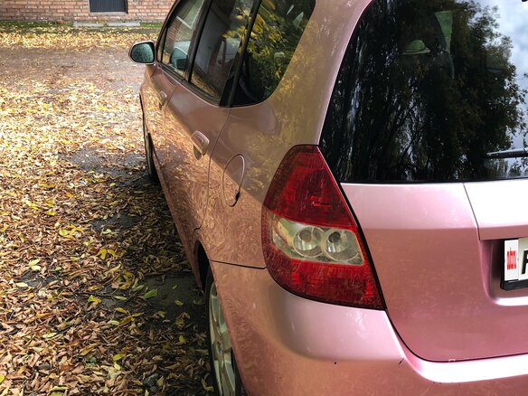 2002 Honda Fit I, розовый, 360000 рублей - вид 18
