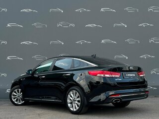 2018 Kia Optima IV, чёрный, 1744600 рублей, вид 4