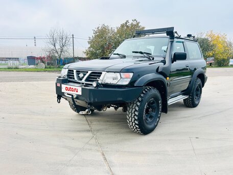 2000 Nissan Patrol V (Y61), чёрный, 1500000 рублей, вид 1