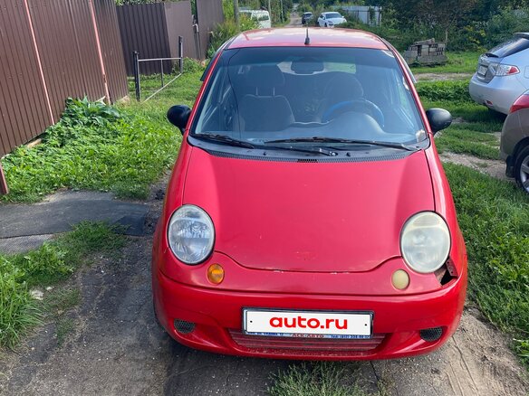 2011 Daewoo Matiz I Рестайлинг, красный, 200000 рублей - вид 2