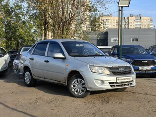 2015 Lada (ВАЗ) Granta I, серебристый, 219000 рублей, вид 3