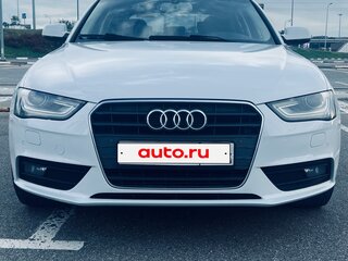 2014 Audi A4 IV (B8) Рестайлинг, белый, 1550000 рублей, вид 3