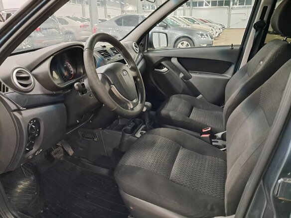 2014 Lada (ВАЗ) Kalina II, синий, 450000 рублей - вид 15