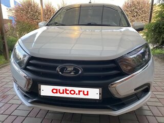2020 Lada (ВАЗ) Granta I Рестайлинг, белый, 850000 рублей, вид 1
